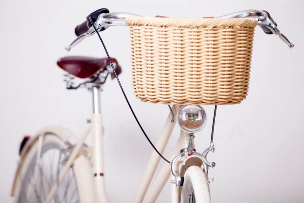 Comprar Cesta para bicicleta de mimbre Victoria Wicker natural