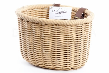 Wicker bicycle basket...