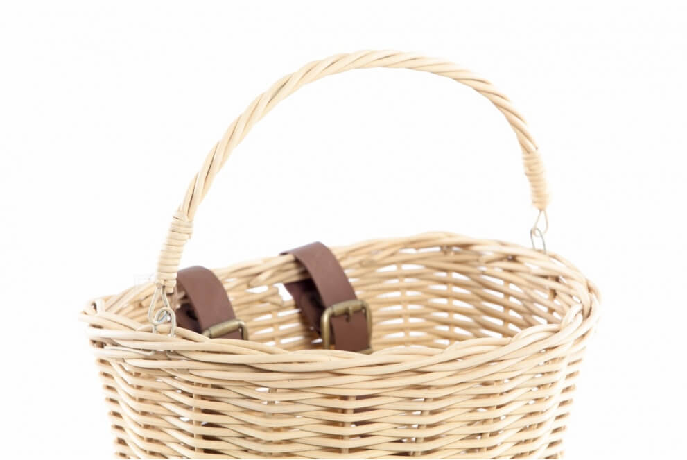 Comprar Cesta para bicicleta Victoria Wicker con asa