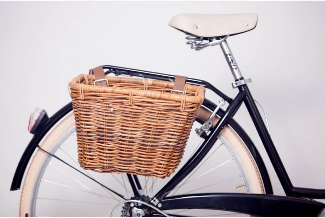 Cesta Victoria Mimbre Cuadrada Accesorios Cestas Biciclasica