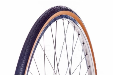 35-584 RETRO - 650B Michelin World Tour Bicycle Tyre BLACK WALL- 26 x 1 1/2 