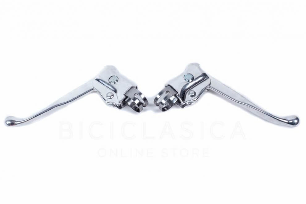 Comprar Manetas freno retro cromadas pareja