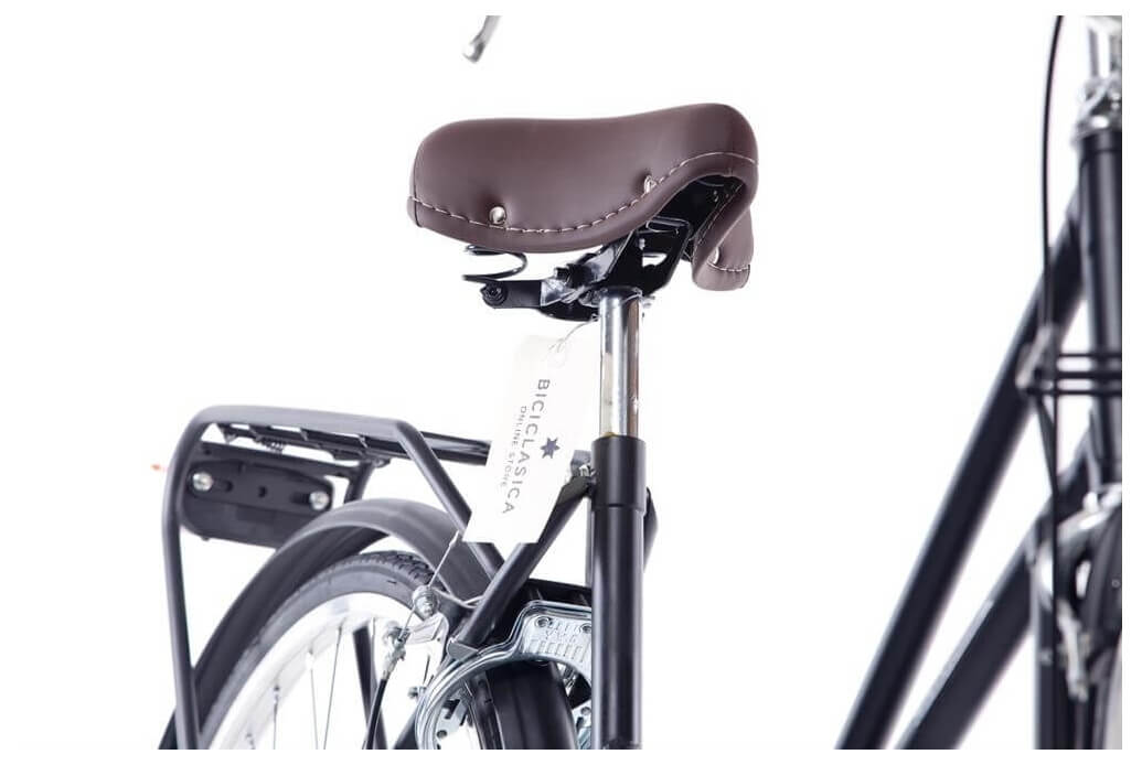 Classic Spring Saddle Victoria Dark Brown | Saddles | Biciclasica.com