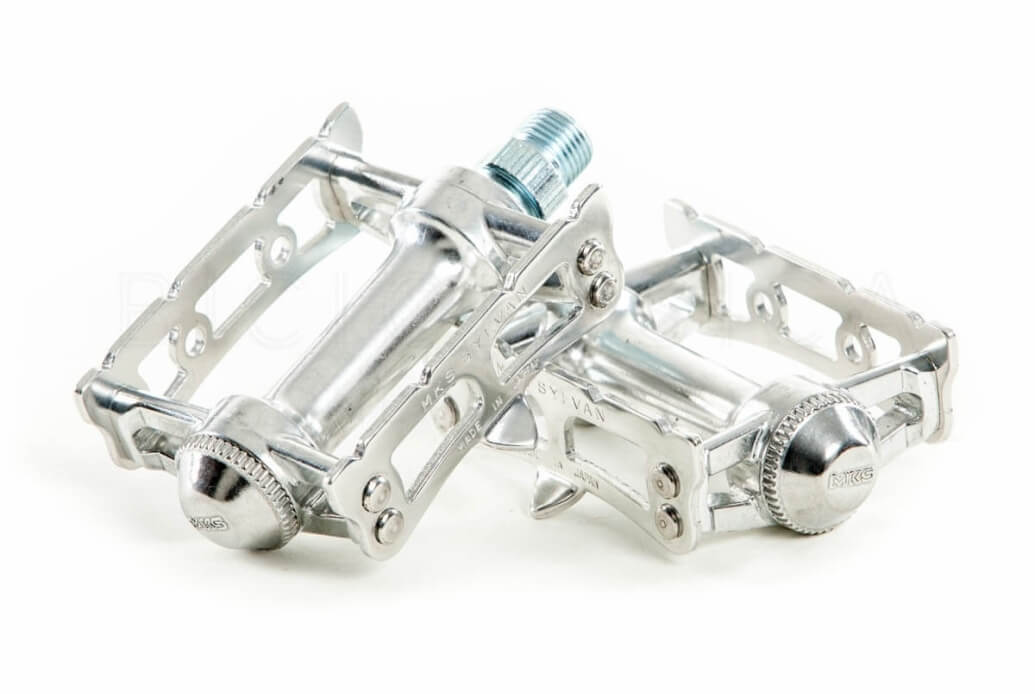 Pedals MKS Sylvan Track in silver (pair)