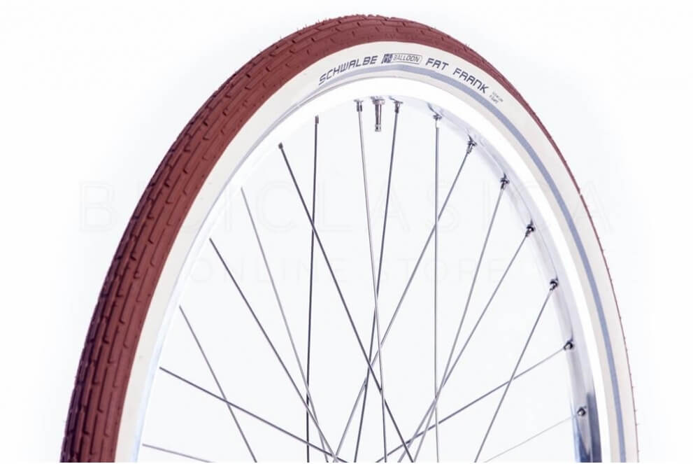 Comprar Cubierta Schwalbe Fat Frank Marron / Blanco 28" (50-622) 700x50C Unidad