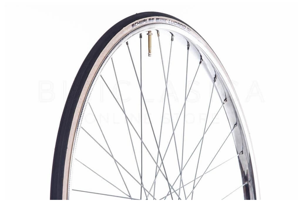 Comprar Cubierta Schwalbe Lugano Negro / Crema 28" (23-622) 700x23C Tubular Unidad