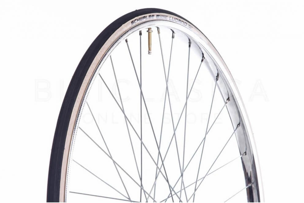 Comprar Cubierta Schwalbe Lugano Negro / Crema 28" (23-622) 700x23C Tubular Unidad