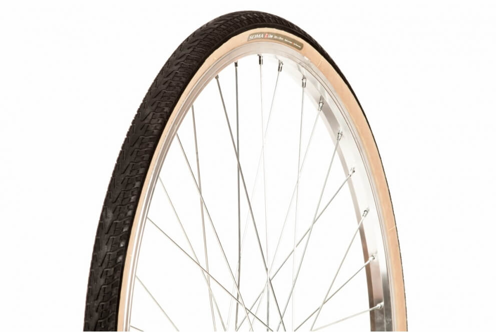 Comprar Cubierta SOMA Negro / Crema 28" (40-622) 700x38C Unidad