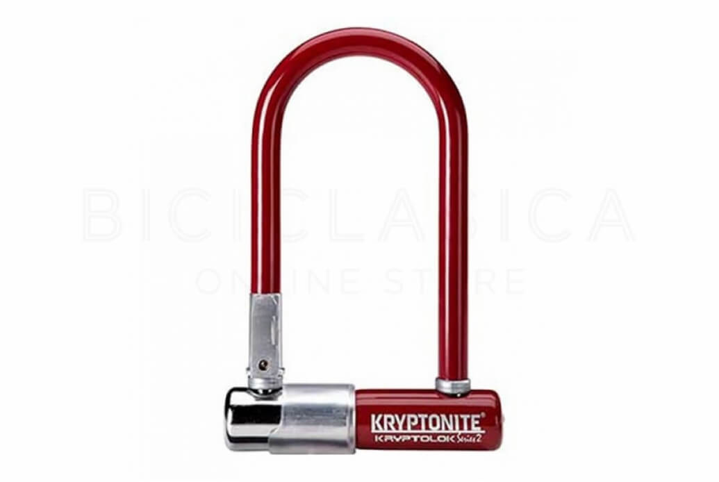 Kryptonite Lock Kryptolock series 2 Mini 7 Red