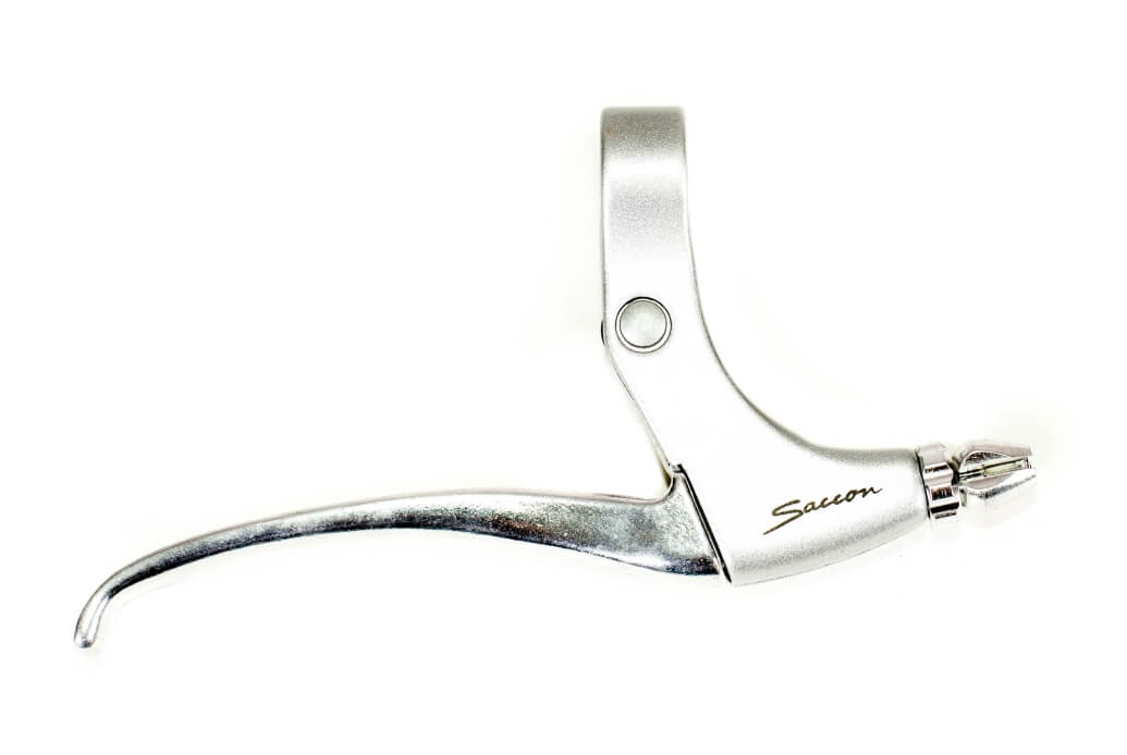 Brake levers Saccon Silver - Chrome Pair