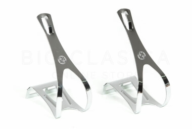 Pair of chrome calipers