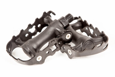 Aluminum black bicycle...
