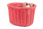 Comprar Cesta de mimbre para bicicleta Victoria Wicker roja