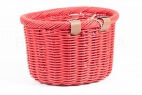 Comprar Cesta de mimbre para bicicleta Victoria Wicker roja