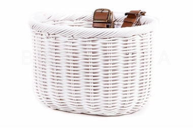 Wicker bicycle basket...