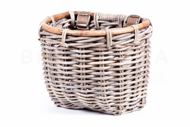 Wicker bicycle basket...