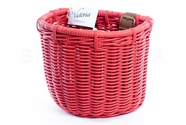 Weidenkorb Victoria Oval Rot