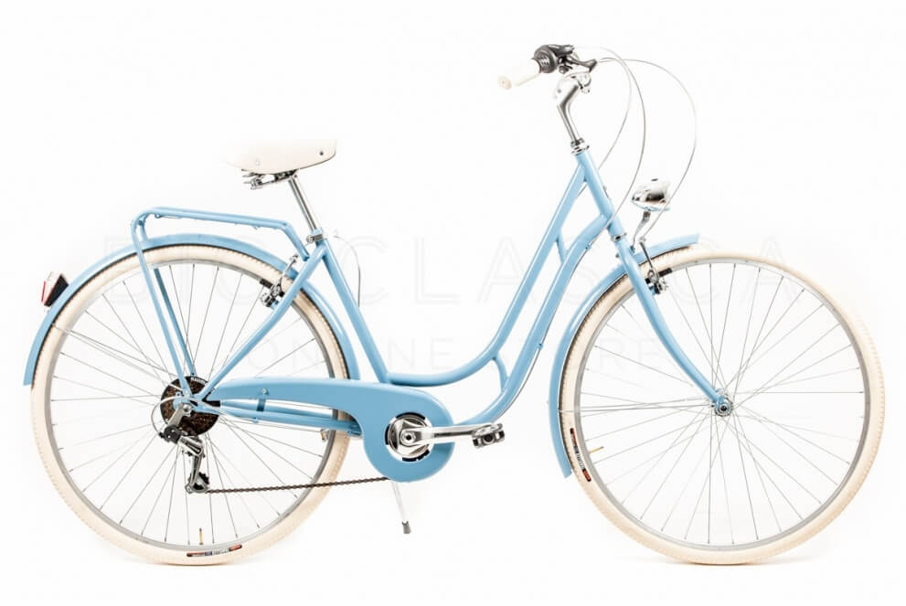 Comprar Bicicleta de Paseo Capri Berlin Azul Crema 6 velocidades