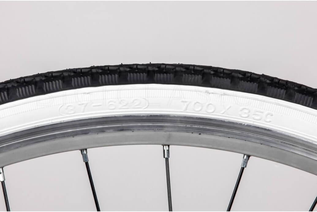 Cubierta Kenda Negro Blanca 28