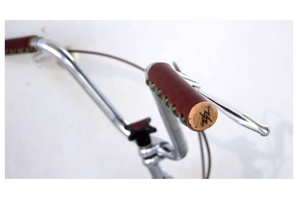 Comprar Puños de manillar Piel y corcho de Walter Matrakas Brown-Grey
