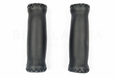 Italian Leather Grips Black...