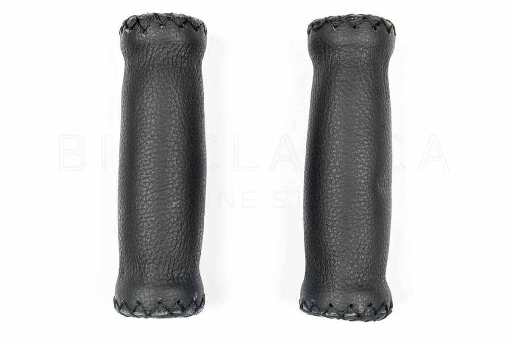 Comprar Puños Italianos Piel Negro 120mm