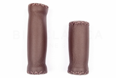 Leather Grips 120/90mm Brown