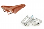 Comprar OFERTA Brooks B17 Special Honey + Nuez + Pedales Sylvan Track