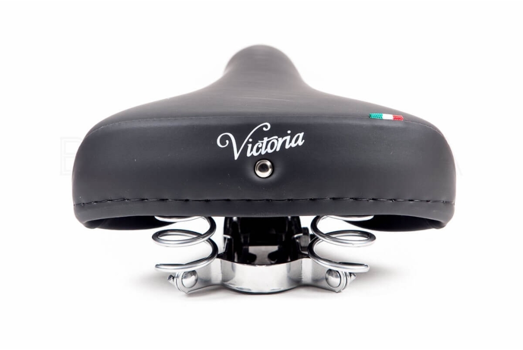 Spring Saddle Victoria Black | Components | Biciclasica.com