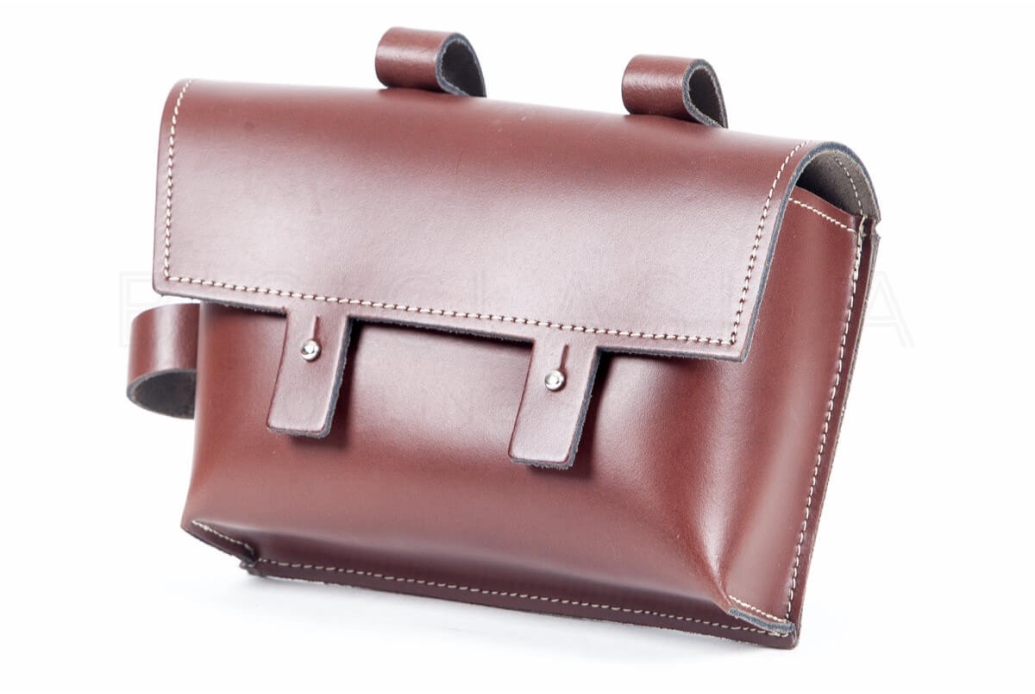 Semi-Leather Side Case Brown Victoria