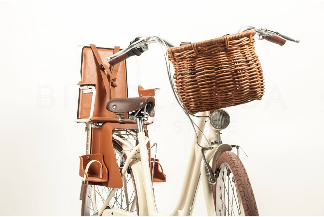 Porte bagages pour enfants a partir de la selle de velo Miel