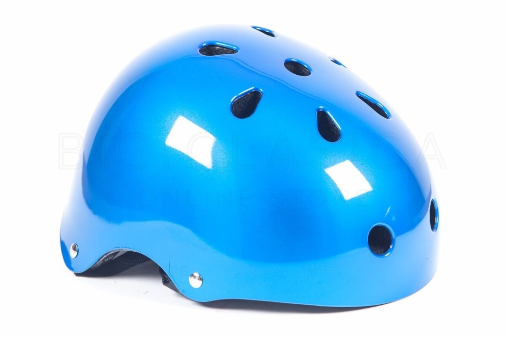Bicycle helmet blue S/M