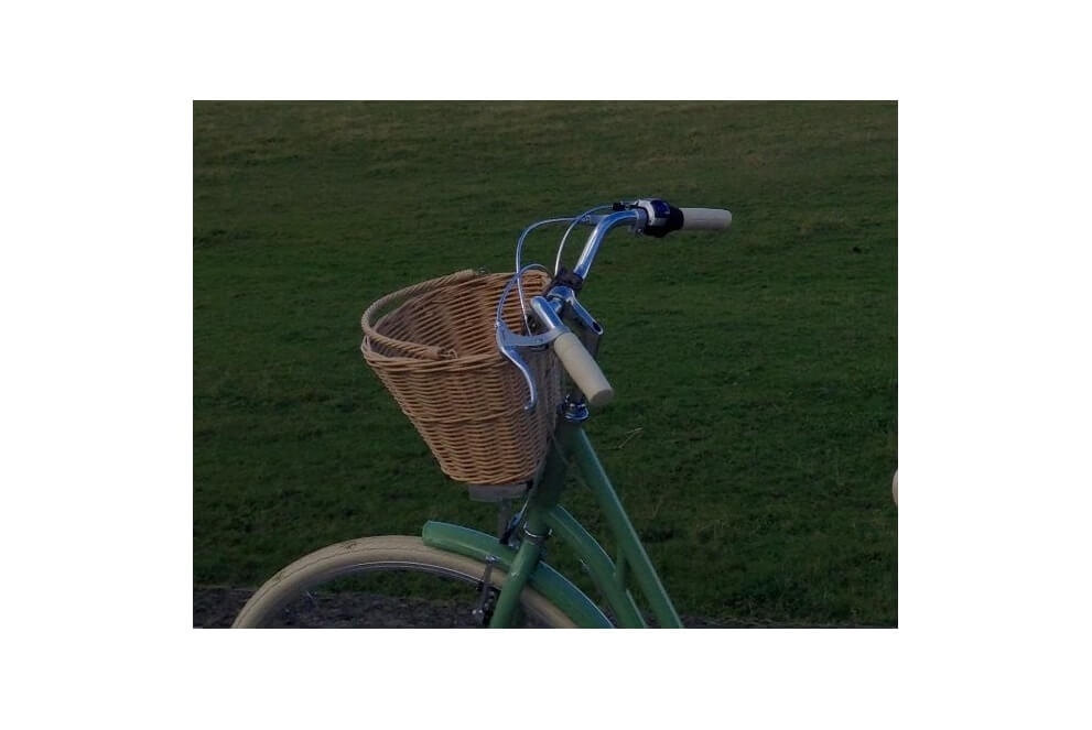 Comprar Cesta para bicicleta Victoria Wicker con asa