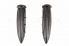 Comprar Puños de Resina Bullet Negros 130 MM