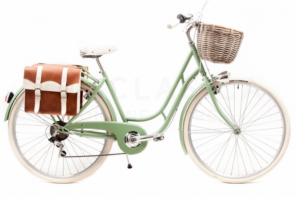 Comprar Bicicleta de Paseo Capri Berlin Verde-Crema 6 velocidades (DESCONTINUADA)