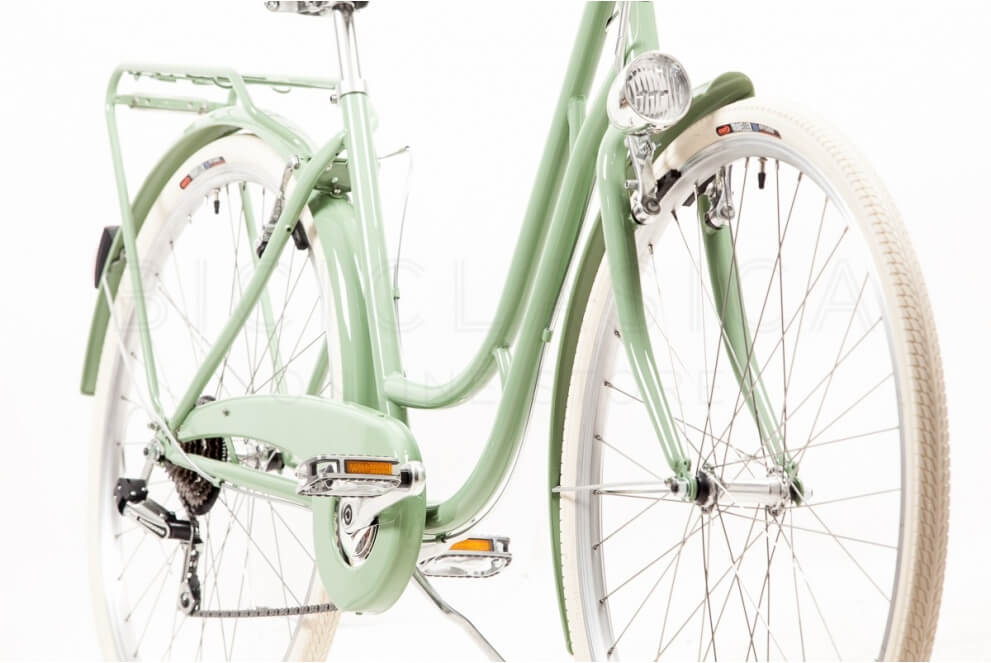 Comprar Bicicleta de Paseo Capri Berlin Verde-Crema 6 velocidades (DESCONTINUADA)