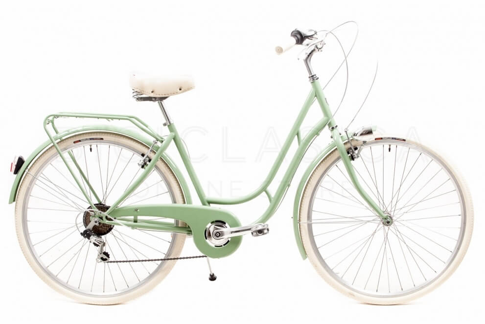 Comprar Bicicleta de Paseo Capri Berlin Verde-Crema 6 velocidades (DESCONTINUADA)