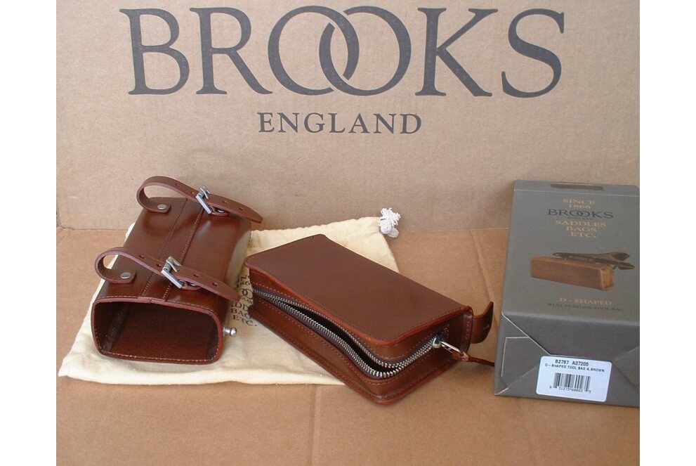 Comprar Brooks Portefeuille en forme de D Marron