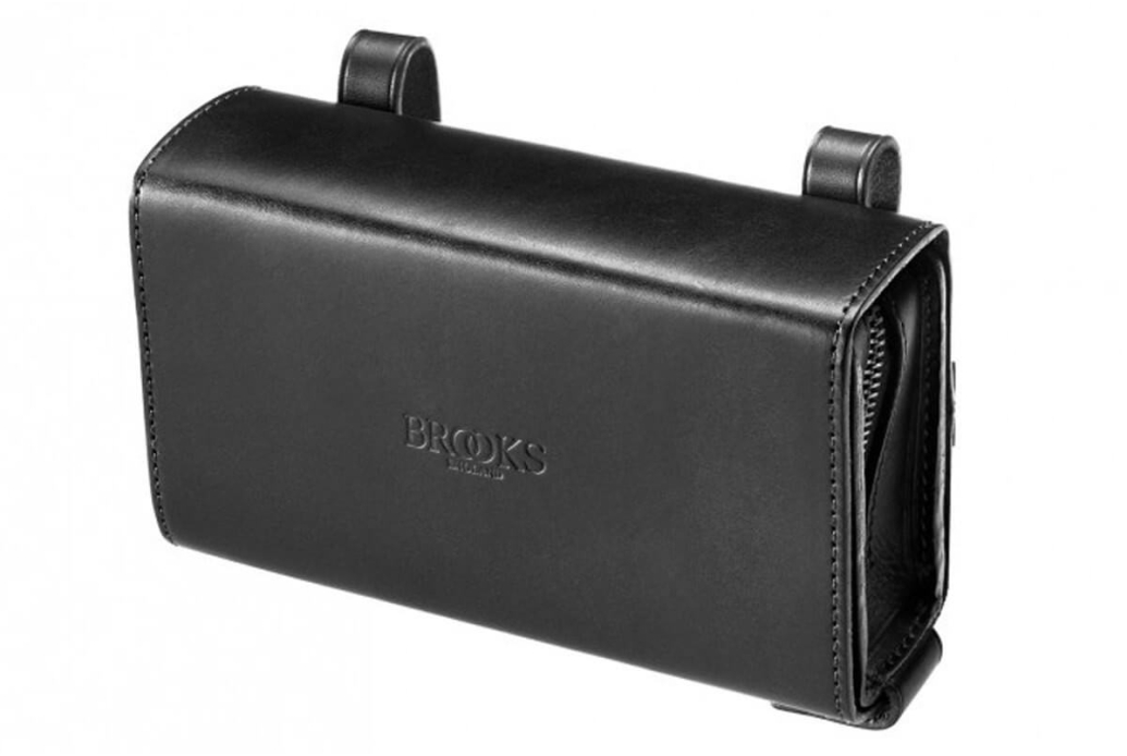 Brooks D-Shaped Briefcase Black