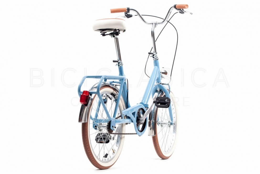 Comprar Bicicleta Plegable Bambina Azul Celeste