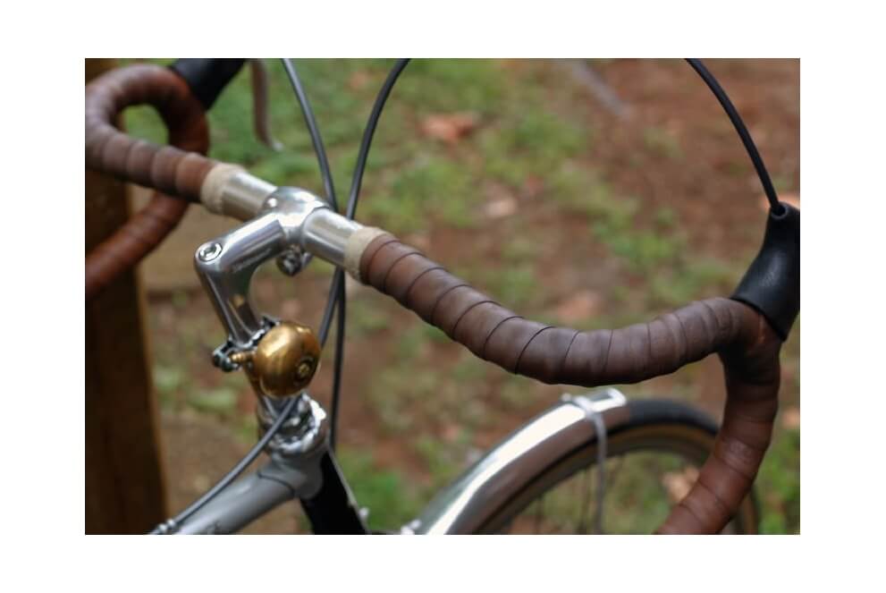 Comprar Cinta de piel Brooks para manillar de bicicleta marrón oscuro