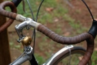 Comprar Cinta de piel Brooks para manillar de bicicleta marrón oscuro