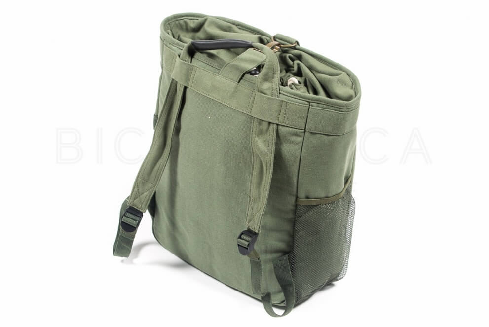 Comprar Alforja mochila para bicicleta de uso urbano verde