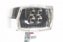 Comprar Foco Frontal Baterias Led Cromado online