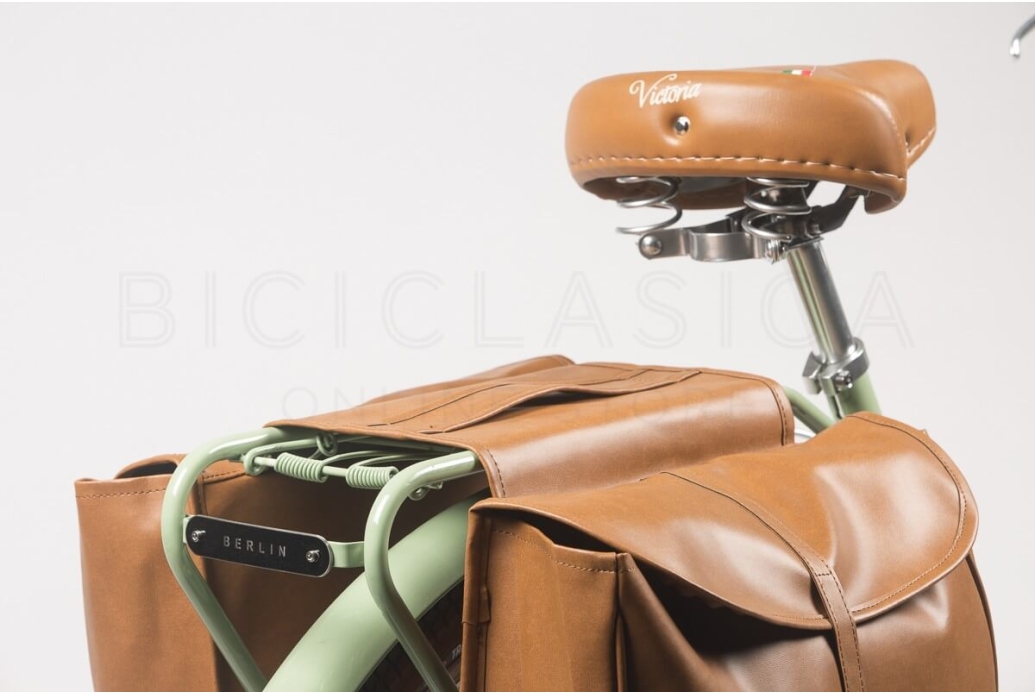 Classic SEMI LEATHER Classic Saddlebags Honey Bicycle