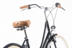 Comprar Bicicleta de paseo vintage Capri Barcelona Negro-Crema.