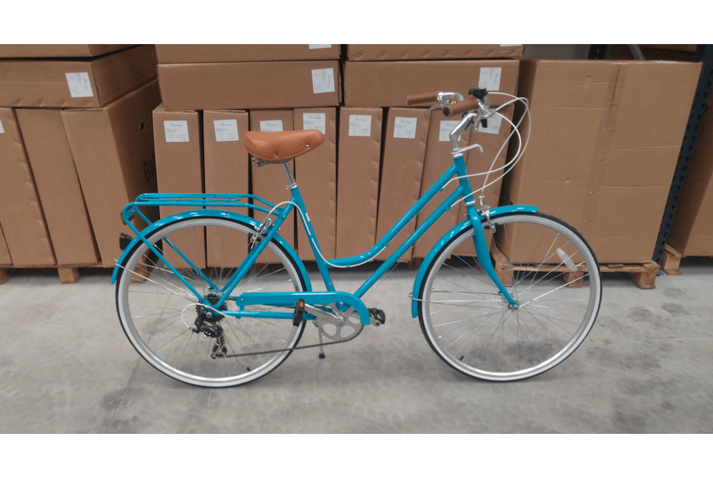 Comprar VENDIDA - Bicicleta de Paseo Holandesa Reid Classic Plus Aquamarina 7 Velocidades B-STOCK