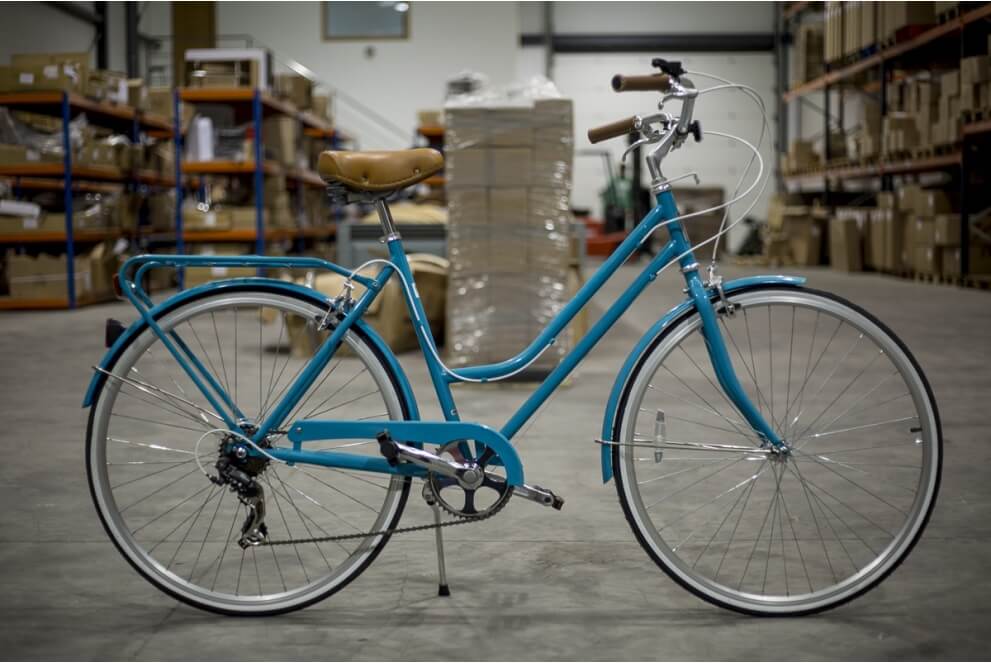 Comprar VENDIDA - Bicicleta de Paseo Holandesa Reid Classic Plus Aquamarina 7 Velocidades B-STOCK