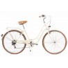 Comprar Bicicleta de paseo Capri Berlin crema 7 velocidades