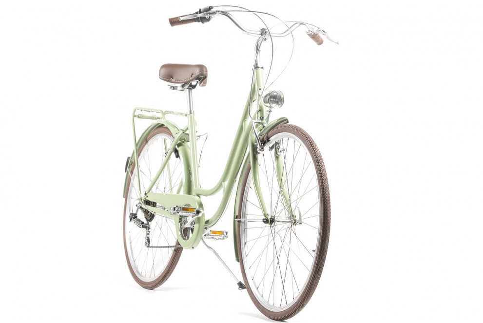 Comprar Bicicleta de Paseo Capri Berlin Verde-Marrón 6v